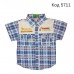 --Ch Сорочка для хлопчика в клітку  12-18 2-5 років   4 шт