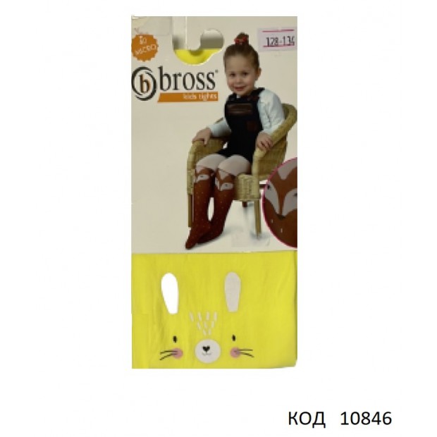 Bross Колготки 40 Den Малюнок 116-122/128-134  1шт