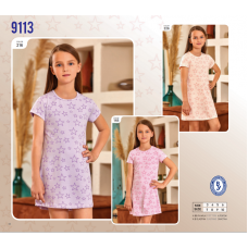 BR Нічна сорочка 03-06 короткий рукав  9113   3-6   4 шт.