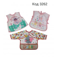 Ch Слинявчик клейонка три моделі  3(6)шт