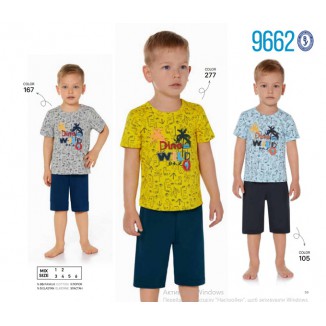 BR Костюм для хлопчика 01-02 (футболка+шорти)  9662    01,02  2шт.