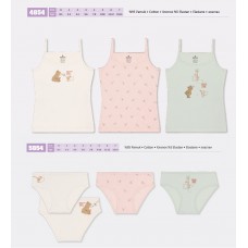 BR Набір6 білизни для дівчинки(майка+ТРУСИ) 4854/5854    6(3)шт.