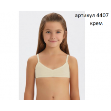 BR Топ для дівчинки 4407,08   КРЕМ   06,07    12(3) шт.