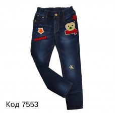 Ch Штани для дівчинки ДЖИНС H.L.Xiang D-206  98-128 6 р.