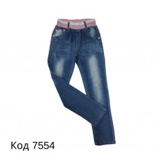 Ch Штани для дівчинки ДЖИНС Taurus L-09  98-128 6 шт