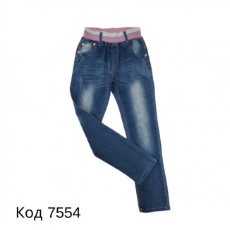 Ch Штани для дівчинки ДЖИНС Taurus L-09  98-128 6 шт