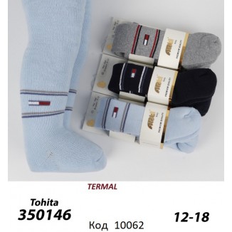 ArtiKatamino Колготки махрові для хлопчика ясельні МАЛЮНОК 350146 МІКС 6-12//12-18   3шт.