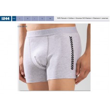 BR Боксери чоловічі 1244-20   Світло-сірий  1 шт