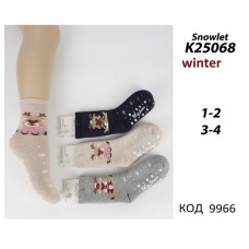 ArtiKatamino Шкарпетки махрові для дівчинки ABS К25068  МІКС 1-2//5-6   12(3) шт.