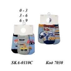 YO Шкарпетки для хлопчика SKA-0110C//SKC/3-PAK Baby     0-3//6-9    1палетка(3шт)