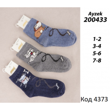 ArtiKatamino Шкарпетки бавовняні для хлопчика МАЛЮНОК 200433 Мікс кольорів  12(3) шт.