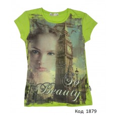 Tr Футболка для дівчинки Benini 34019  140-176   4 шт.