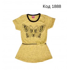 Tr Туніка для дівчинки короткий рукав Гагла 5-8 років    4шт