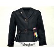 ,,Suzie116-134меморіКОСТЮМ Піджак "Фіфі" (8990) + Спідниця чорний 116-134 4р