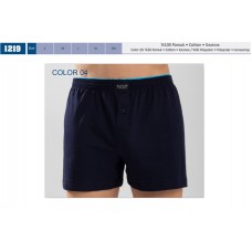 BR Труси-боксери  чоловічі 1219-04   СИНІЙ  1 шт