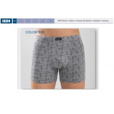 BR Боксери чоловічі 1224,512   СІРИЙ  1 шт