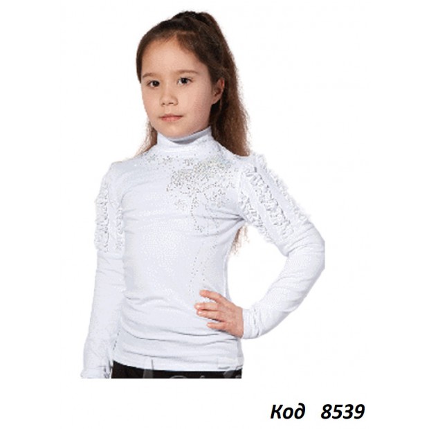 ,Mevis Кофта стойка для дівчинки 1361  р146  5(1) шт