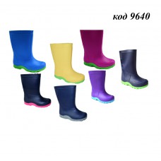 Realpaks Гумові чоботи дитячі СД-2/2 "Акварель"ПВХ з устілкою 25-26--35-36   6пар