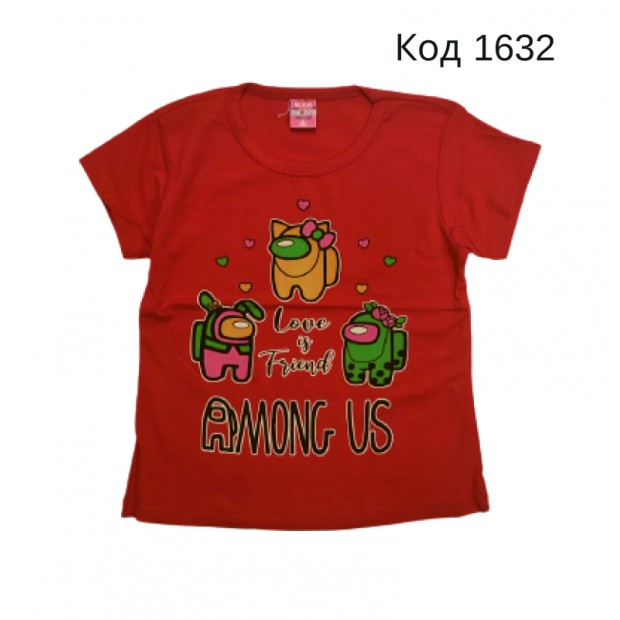 Tr Футболка для дівчинки Bazak Marins  (86-104)  4 шт