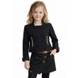 ,,Suzie122-152шерстьКОСТЮМ Піджак "Дораті"(4576)+Спідниця чорний 122-152 6 шт.