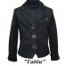,,Suzie122-152шерстьКОСТЮМ Піджак "Габбі"(8834)+Спідниця чорний 122-152 6 шт.