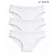BR Труси для дівчинки 5220.01 БІЛИЙ    06.07   12 (6)шт