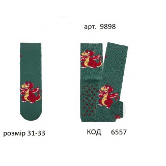Bross Шкарпетки махрові для хлопчика ABS МАЛЮНОК 9898  МІКС 12(2) шт.