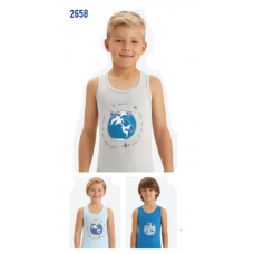 BR  Майка для хлопчика 2658   06,07  6(3) шт