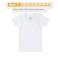 BR Футболка для хлопчика 2018,01 БІЛИЙ   06,07   6(3) шт