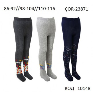 Bross Колготки махрові для хлопчика дитячі МАЛЮНОК ÇOR-23871  6(3)шт
