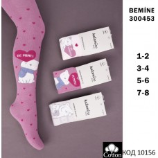 ArtiKatamino Колготки бавовняні для дівчинки МАЛЮНОК 300453 МІКС   6(3) шт.