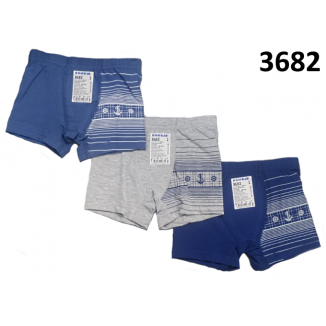 BR  Шорти боксери для хлопчика 3682  6(3) шт