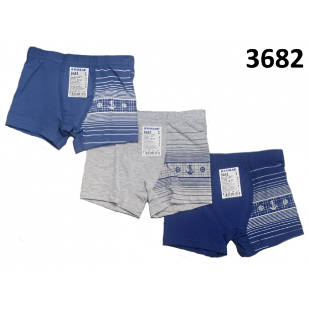 BR  Шорти боксери для хлопчика 3682  6(3) шт