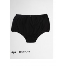 BR Напів-шорти жіночі  8807,02 БАТАЛ  ЧОРНИЙ  4XL-6XL  12(3)шт