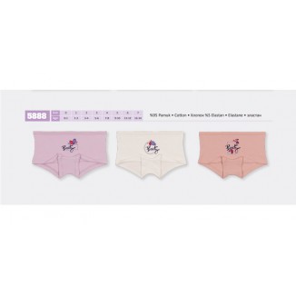 BR Шорти для дівчинки  5888,99    06,07    12(6) шт.