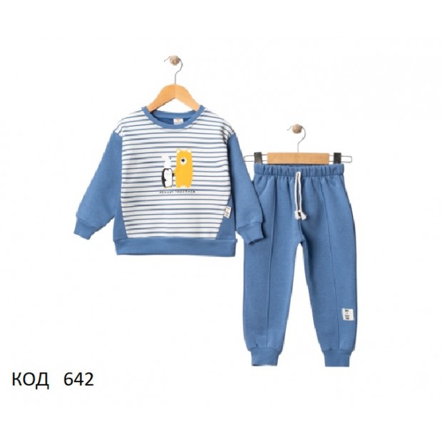 Tr Костюм 3-х нитка начос для хлопчика WOW 10687 1-4 роки 4 шт.