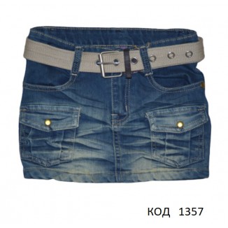 Ch Спідниця джинс 4-8 років  5 шт