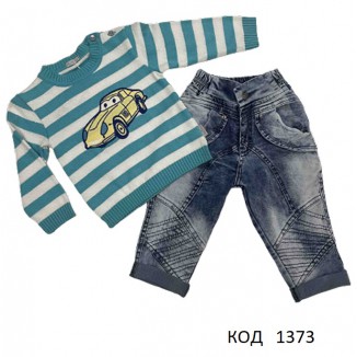 Tr Костюм для хлопчика (Светр+джинси)   86р,  5(1)шт
