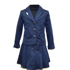 Suzie Км 116-140меморіКОСТЮМ Піджак "Аделаїда" (698) + Спідниця синій116-140 5 р.