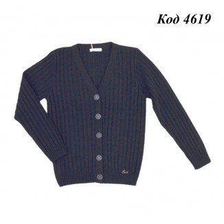 -- Suzie Кофта для дівчинки на гудзиках ШК-34/ 122-146  (R) чорний 5(1)шт