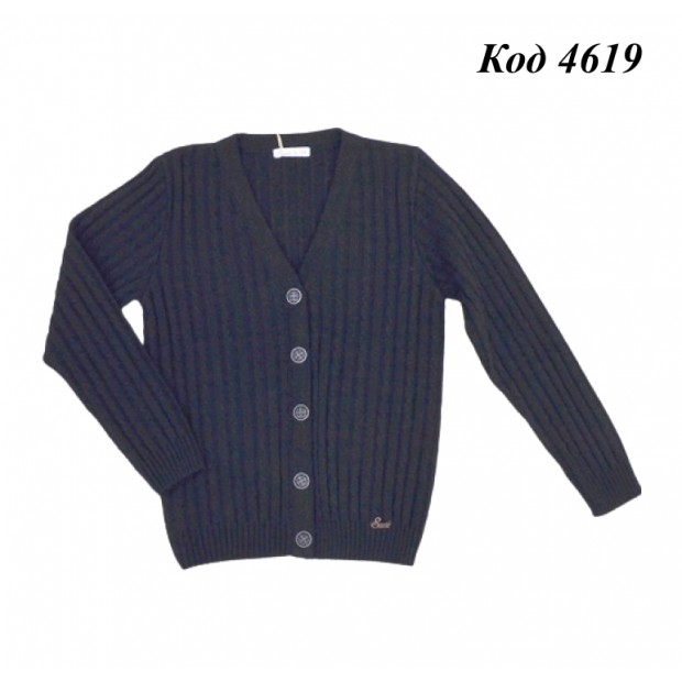 -- Suzie Кофта для дівчинки на гудзиках ШК-34/ 122-146  (R) чорний 5(1)шт