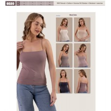 BR Майка жіноча вкорочена 6020,99  Мікс кольорів         6(3)шт.