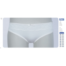 BR Труси для дівчинки 5226,01 БІЛИЙ     12(6) шт.
