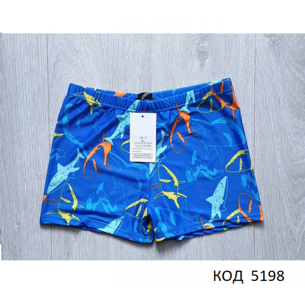 Шорты  купальные мальчик 18-2   L.XL  4шт