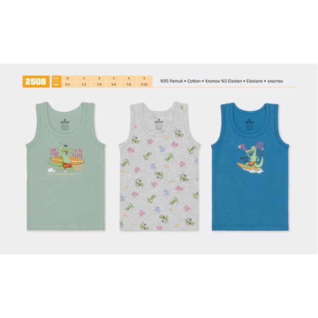 BR Майка для хлопчика 2508   6(3) шт