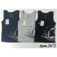 BR  Майка для хлопчика 2672   6(3)шт