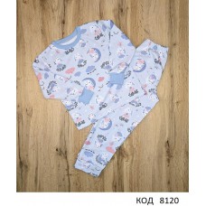 МС Піжама футер ПЖ-2603  110,116,122  3шт