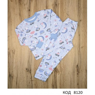МС Піжама футер ПЖ-2603  110,116,122  3шт