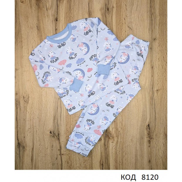 МС Піжама футер ПЖ-2603  110,116,122  3шт