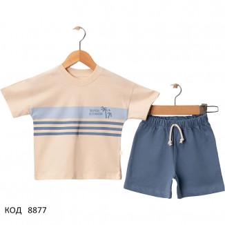 ТТ Костюм для хлопчика МУСЛІН 0828183  104*-122  4шт